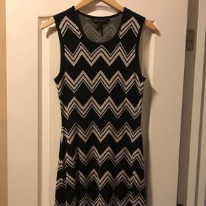 Bcbg Black And tan sweater dress y2k
